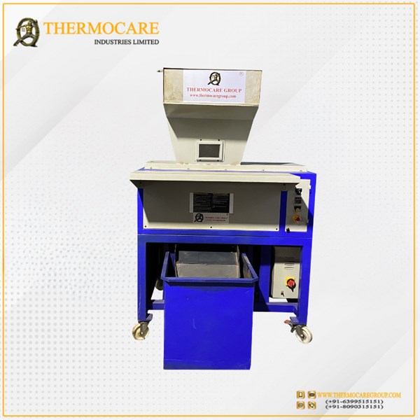 Thermocare pouch shredder machine